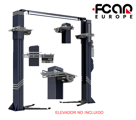 Alineadora de ruedas 3D suspendida FCAR FD505S