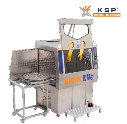 Lavadora de Piezas Manual Alta Presi&oacute;n con Puerta Neum&aacute;tica y carga lateral con carro&nbsp;HPWM EVO S2